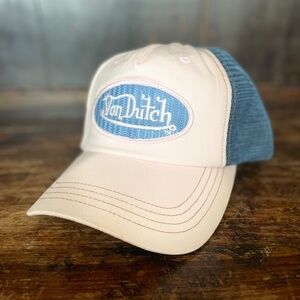ORIGINAL Y2K Von Dutch Pink & Blue Trucker Hat